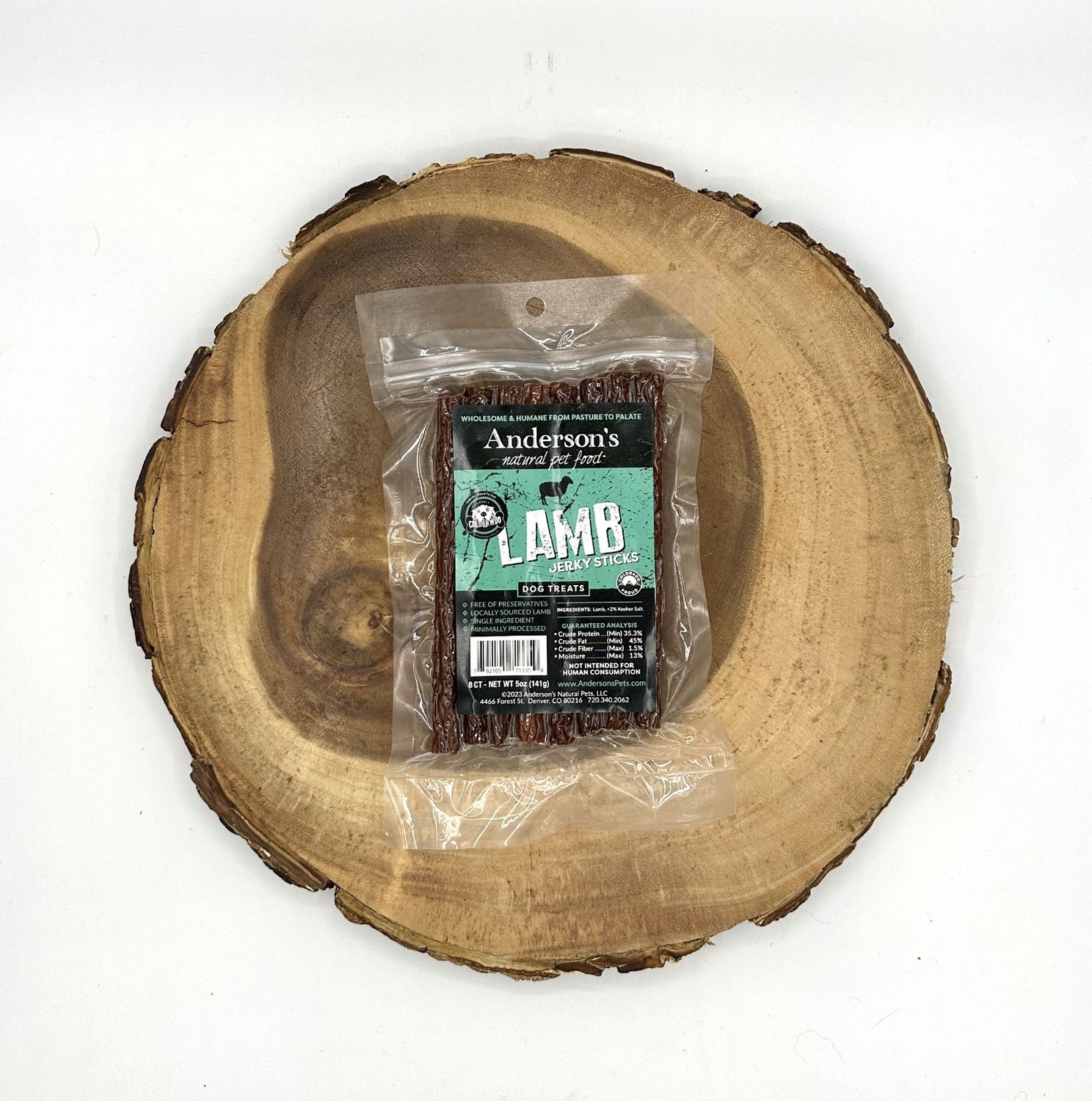 Anderson's Jerky Sticks - Lamb