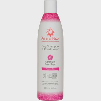 Aroma Paws Shampoo &amp; Conditioner - Geranium Rose Sage