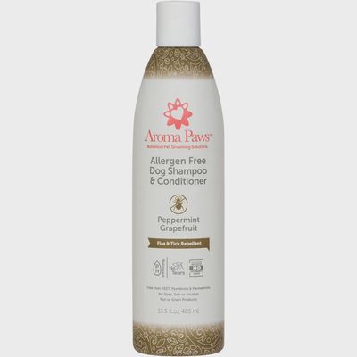 Aroma Paws Shampoo &amp; Conditioner - Peppermint Grapefruit Bug Repellent
