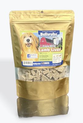 Bellyrubs Organic Lamb Liver