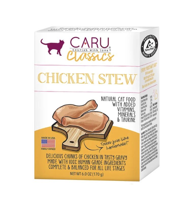 Caru Wet Cat Food - Classics Chicken Stew