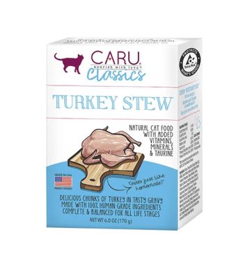 Caru Wet Cat Food - Classics Turkey Stew