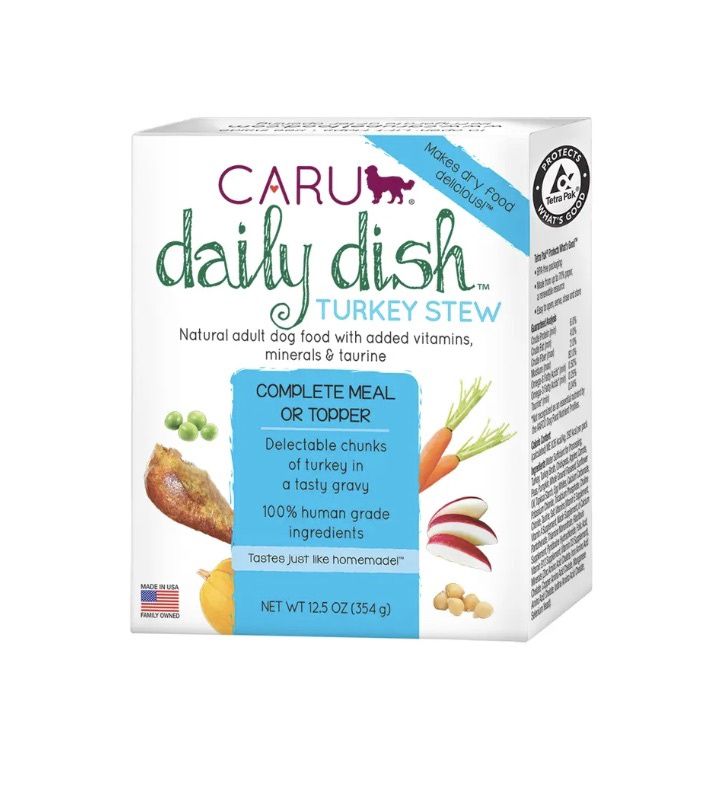 Caru Wet Dog Food - Daily Dish Turkey Stew