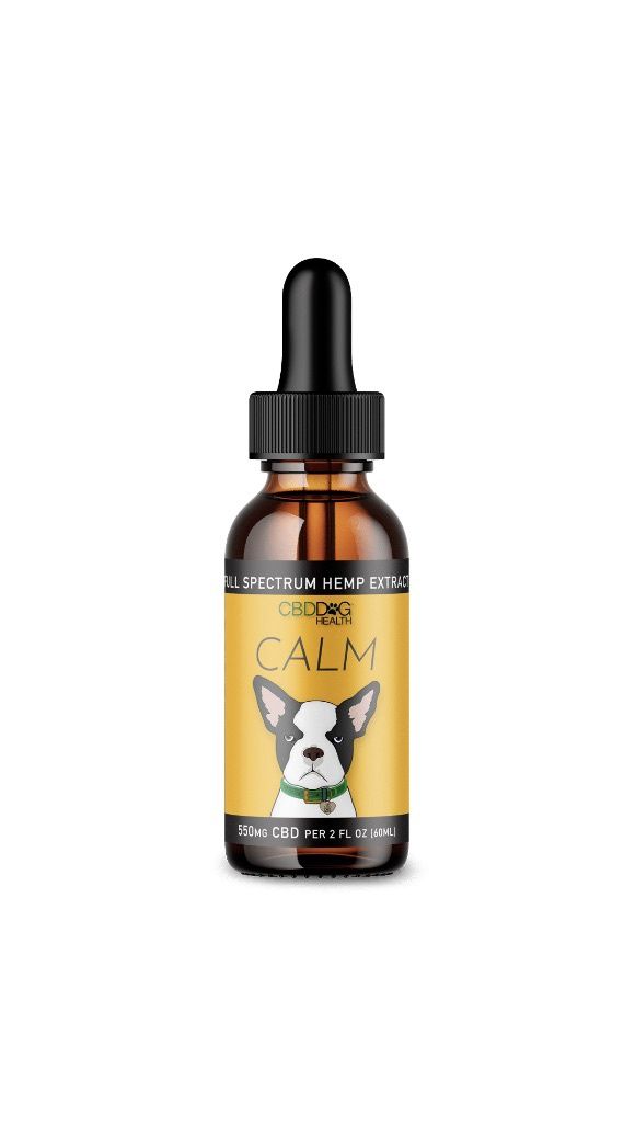 CBD Dog Health Calm: Travel, Noise &amp; Stress Support, Size: 550mg