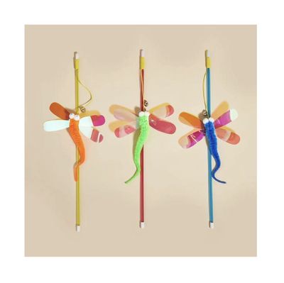 Cheerhunting Cat Toys - Dragonfly Teaser Wand