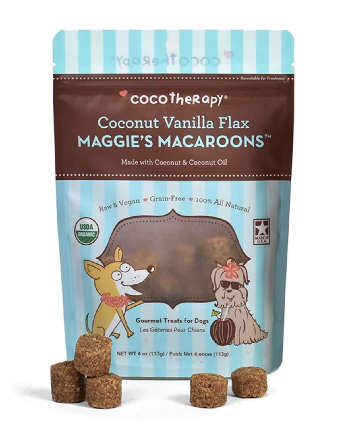 Cocotherapy Maggie's Macaroons - Vanilla Flax