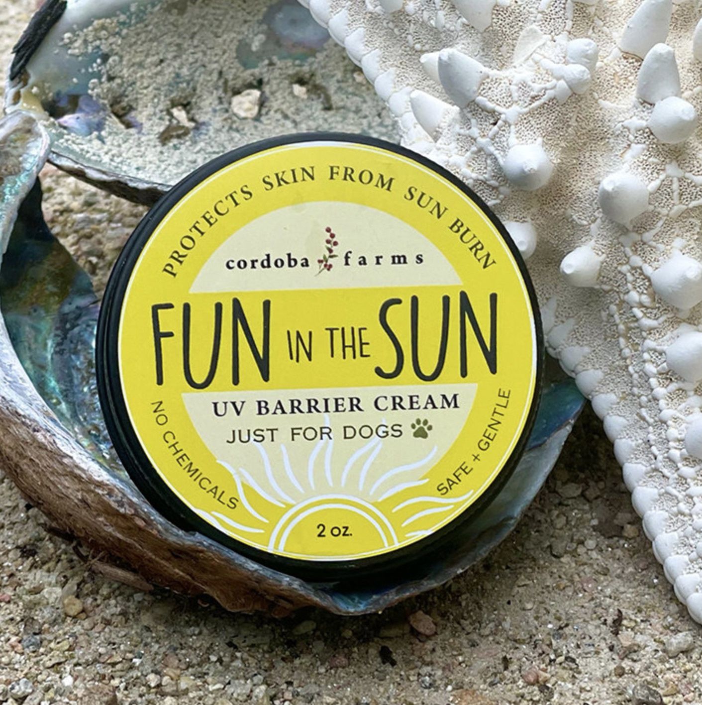 Cordoba Farms Fun In The Sun UV Barrier Sunscreen, Size: 1oz