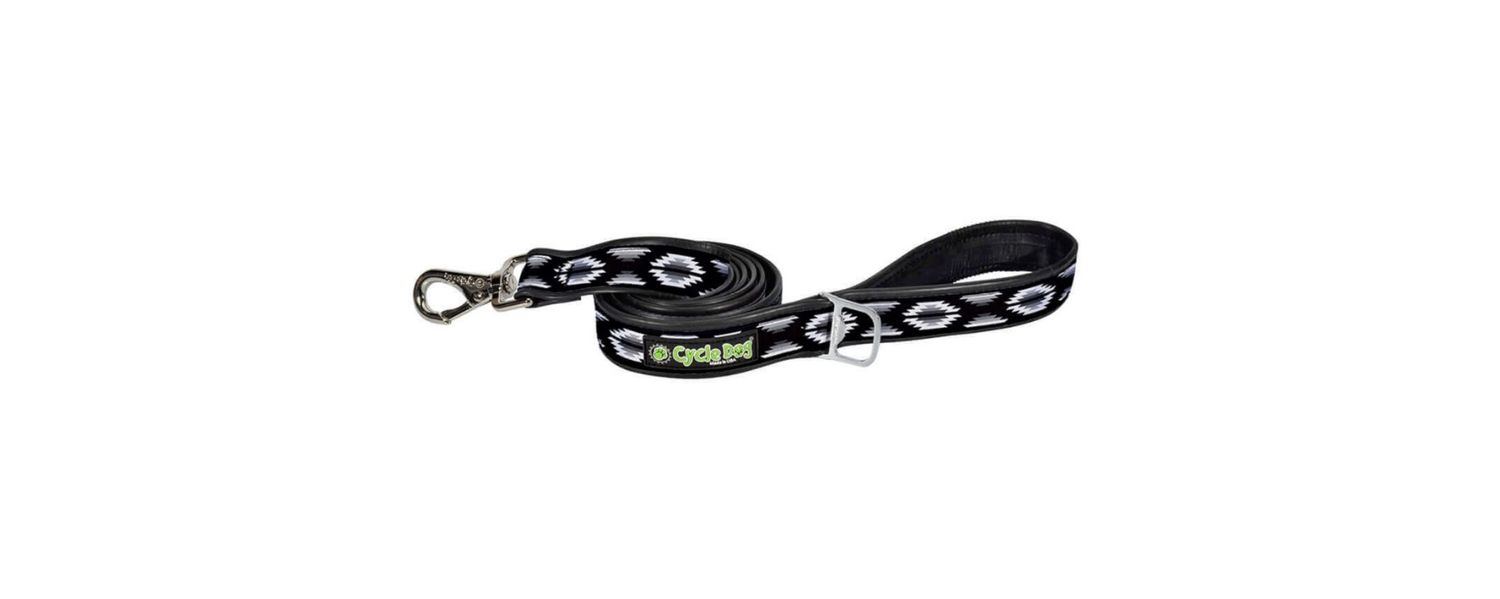 Cycle Dog Collar/Leash - Blanket B&amp;W, Size: Leash