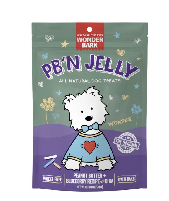 Wonder Bark Dog Biscuits - PB'N Jelly