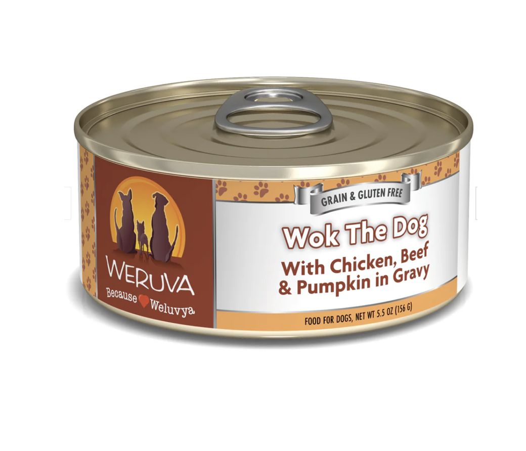 Weruva Wet Dog Food - Wok The Dog, Size: 5.5oz