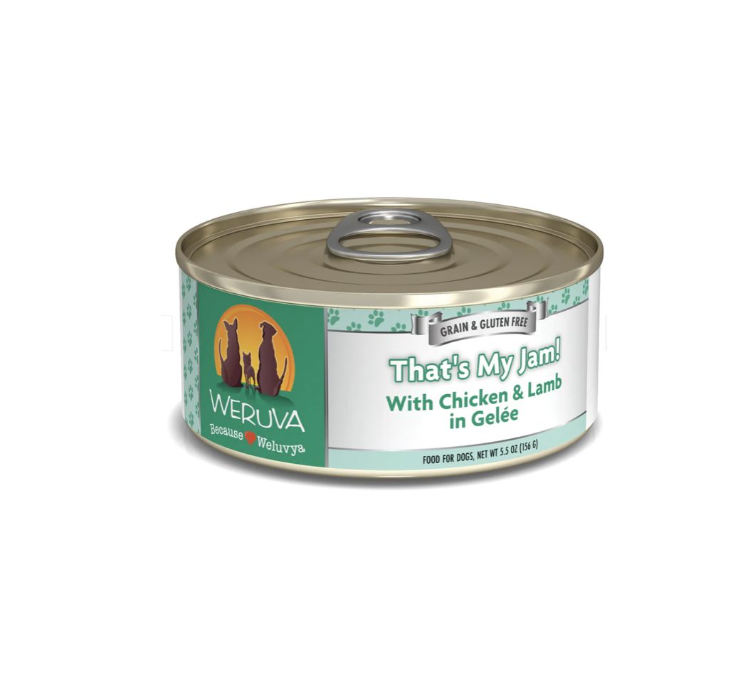 Weruva Wet Dog Food - That's My Jam!, Size: 5.5oz