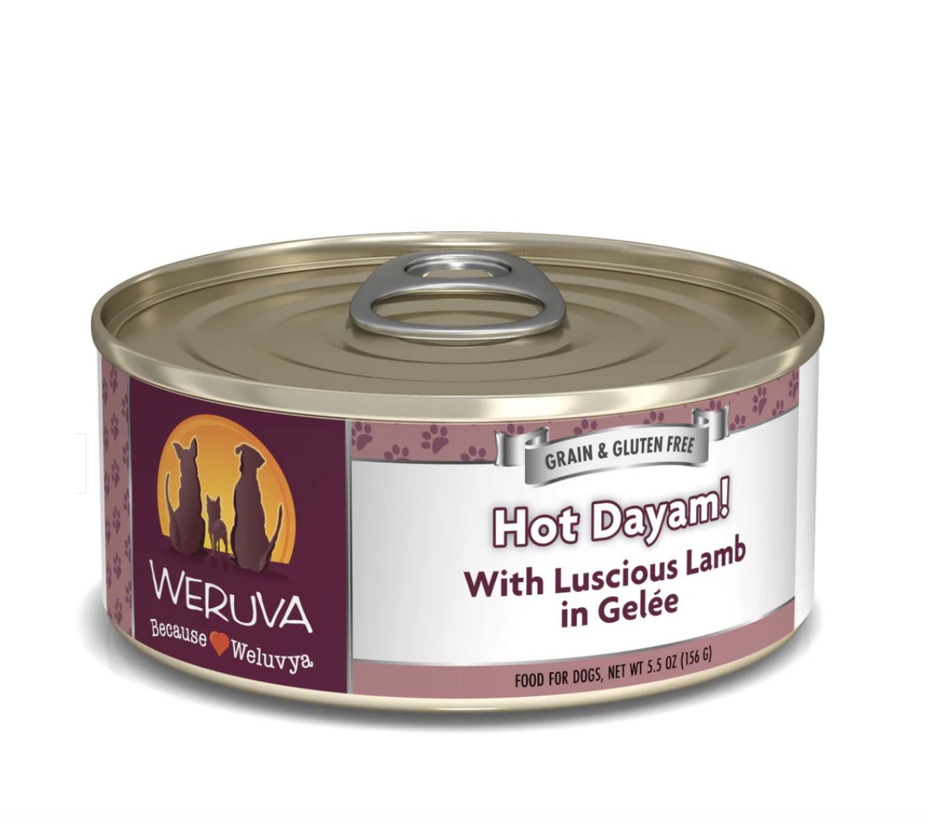 Weruva Wet Dog Food - Hot Dayam!, Size: 5.5oz