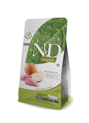 Farmina Prime Dry Cat Food - Wild Boar &amp; Apple Adult