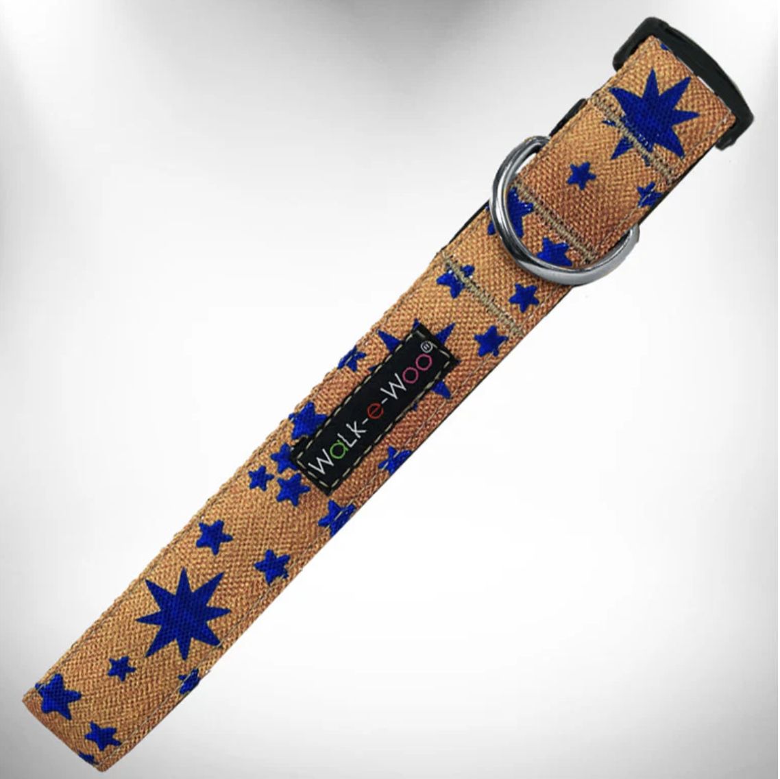 Walk-e-Woo Collar/Leash - North Stars, Size: XS