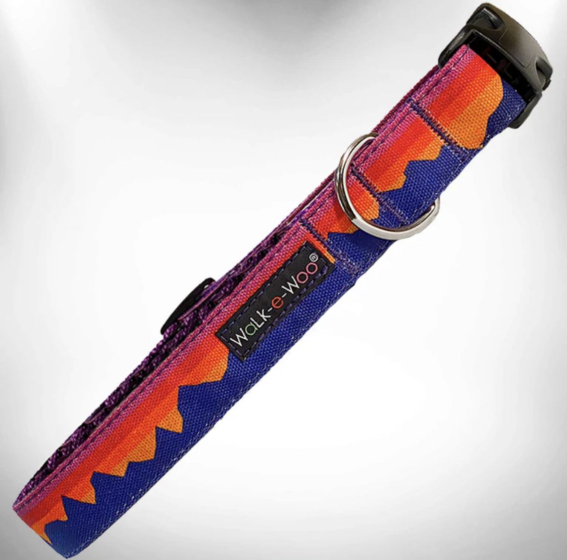 Walk-e-Woo Collar/Leash - Mountain Purple, Size: XS