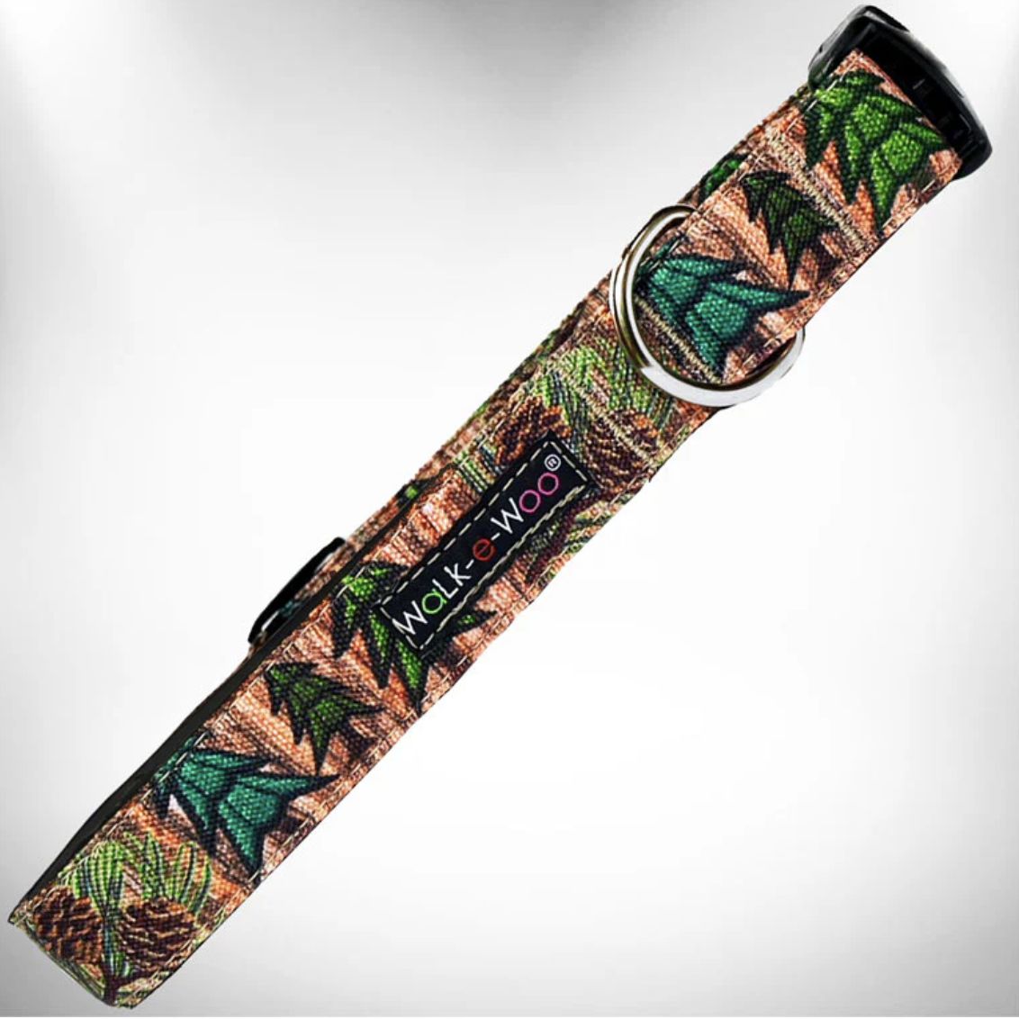 Walk-e-Woo Collar/Leash - In The Woods, Size: XS