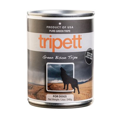 Tripett Wet Dog Food - Bison Tripe