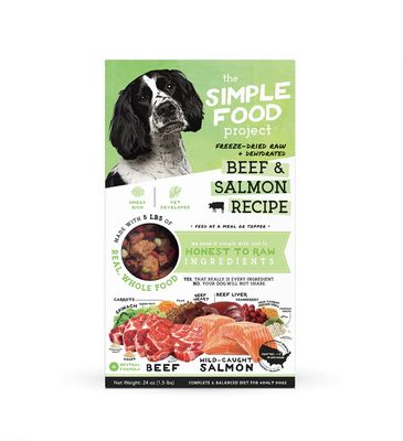 The Simple Food Project Dog Food - Beef &amp; Salmon