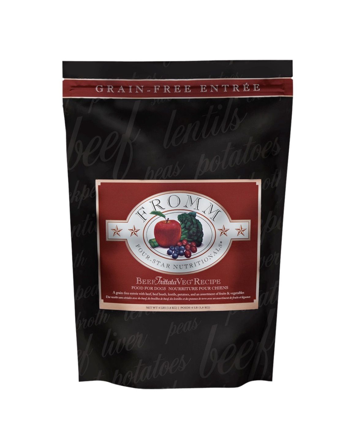 Fromm Four Star Dry Dog Food - Beef Frittata