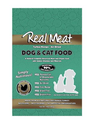 The Real Meat Company Air-Dried Dog/Cat Food - Turkey