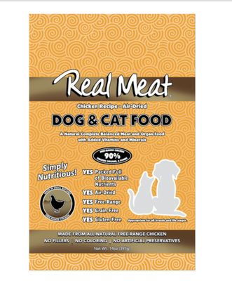 The Real Meat Company Air-Dried Dog/Cat Food - Chicken
