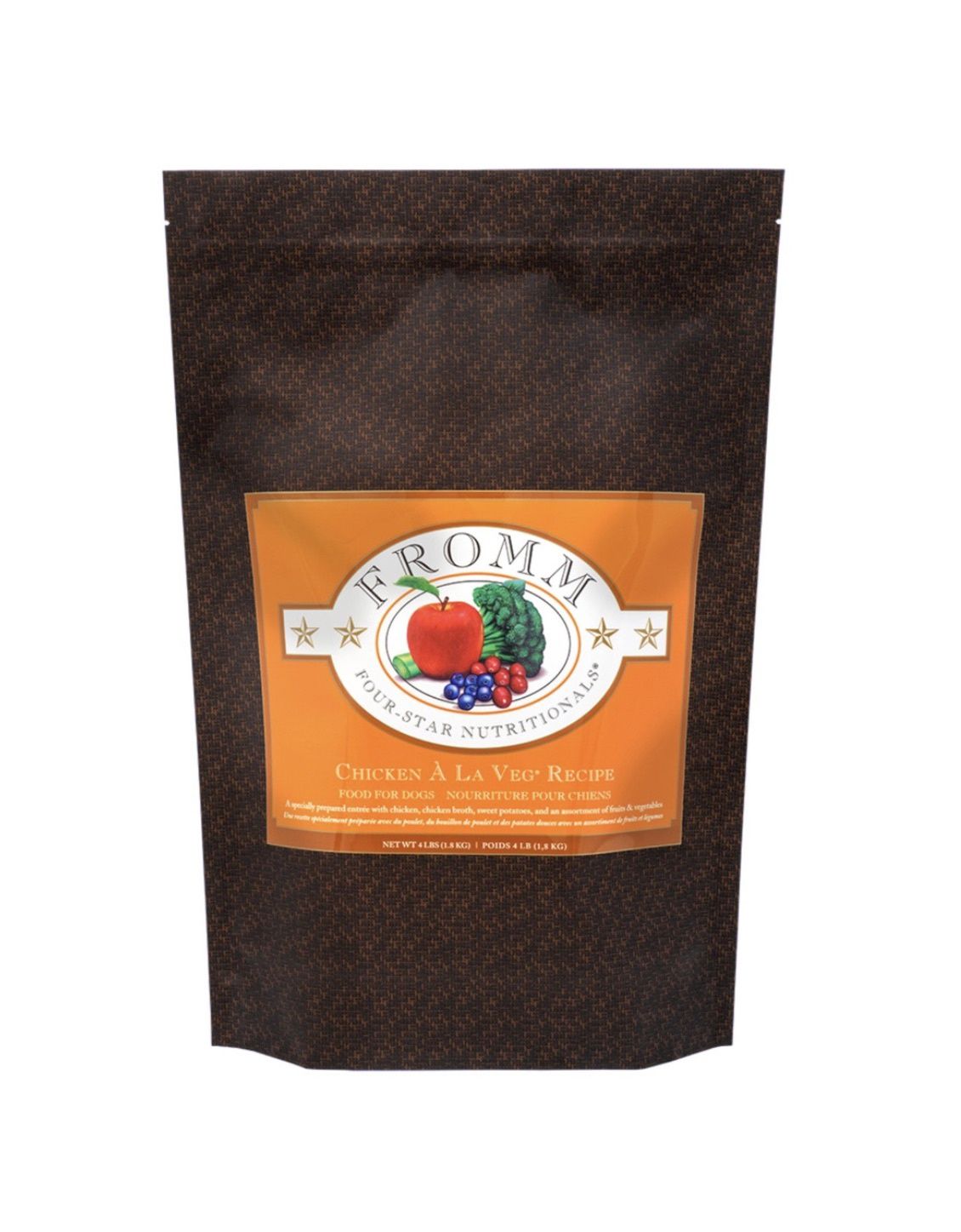 Fromm Four Star Dry Dog Food - Chicken A La Veg
