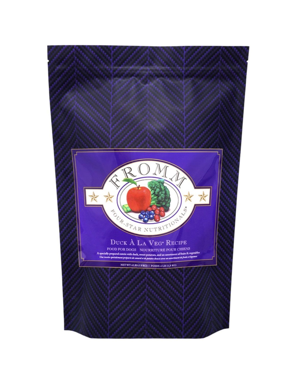 Fromm Four Star Dry Dog Food - Duck A La Veg