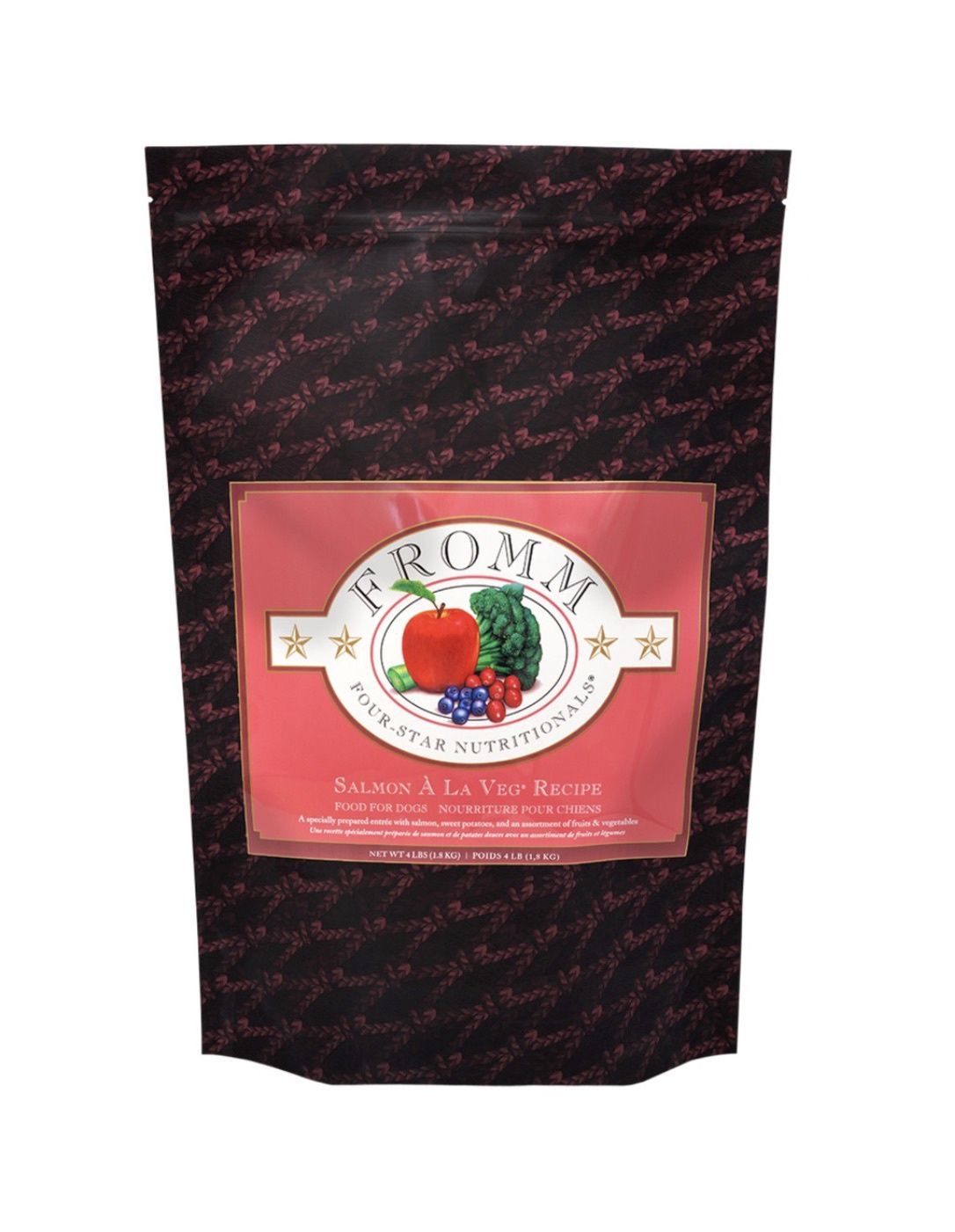 Fromm Four Star Dry Dog Food - Salmon A La Veg