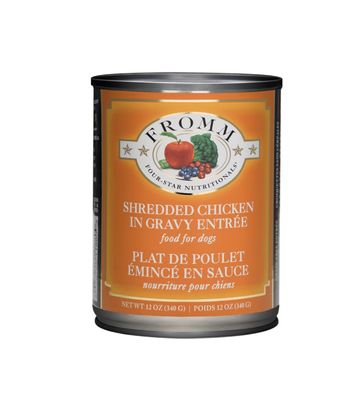Fromm Four Star Wet Dog Food - Shredded Chicken In Gravy