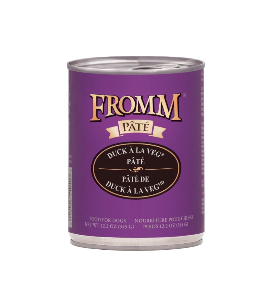 Fromm Pate Wet Dog Food - Duck A La Veg