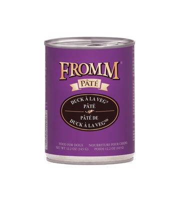 Fromm Pate Wet Dog Food - Duck A La Veg