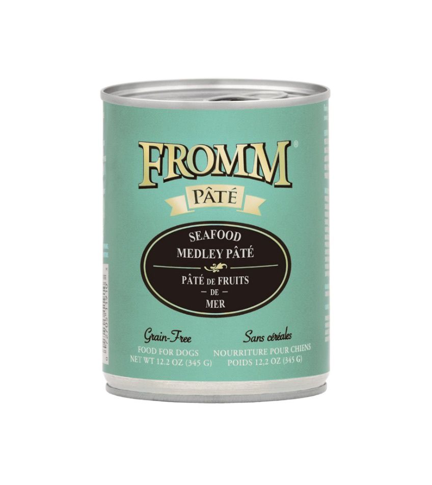 Fromm Pate Wet Dog Food - Seafood Medley