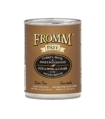 Fromm Pate Wet Dog Food - Turkey, Duck &amp; Sweet Potato