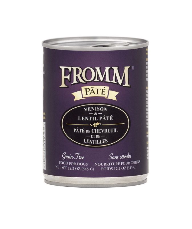 Fromm Pate Wet Dog Food - Venison &amp; Lentil