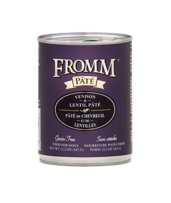 Fromm Pate Wet Dog Food - Venison &amp; Lentil