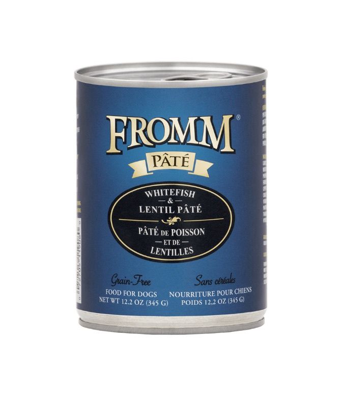 Fromm Pate Wet Dog Food - Whitefish &amp; Lentil