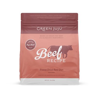 Green Juju Freeze-Dried Dog Food - Beef