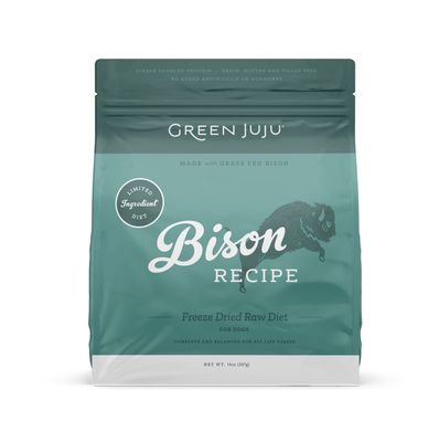 Green Juju Freeze-Dried Dog Food - Bison
