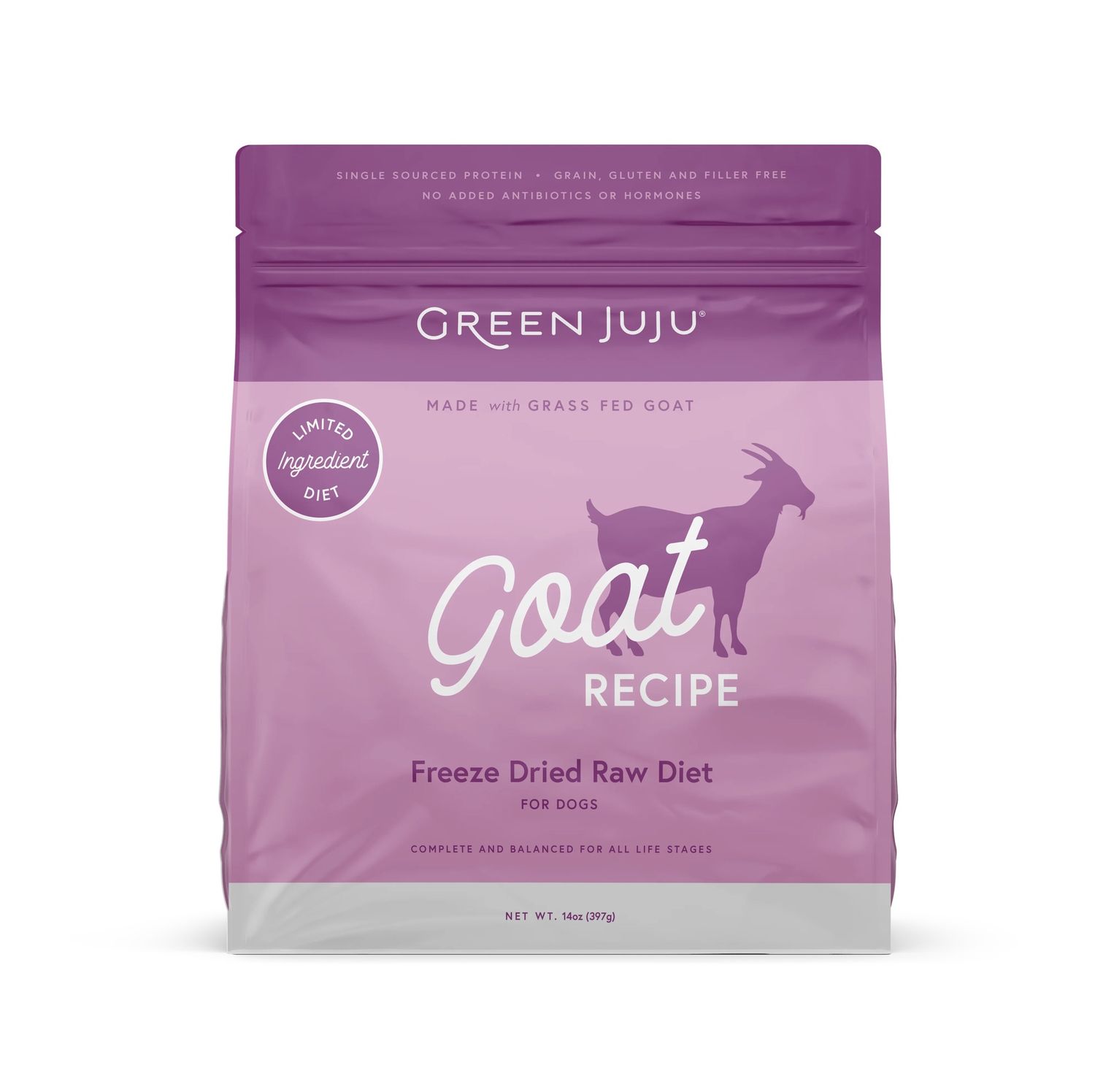 Green Juju Freeze-Dried Dog Food - Goat