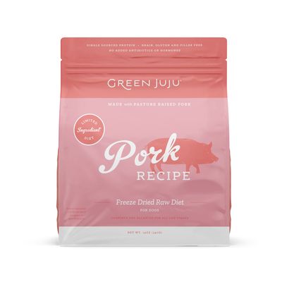Green Juju Freeze-Dried Dog Food - Pork