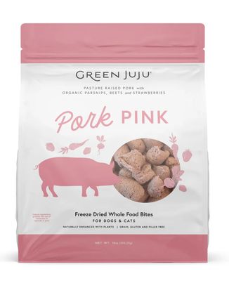 Green Juju Freeze-Dried Dog/Cat Topper - Pork Pink