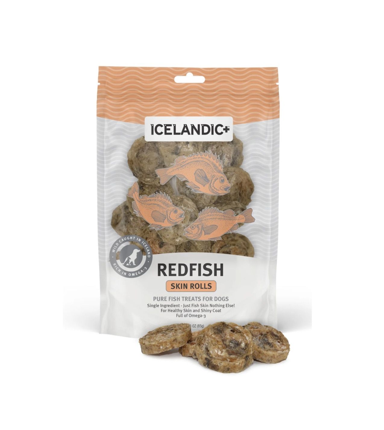 Icelandic+ Redfish Skin Rolls