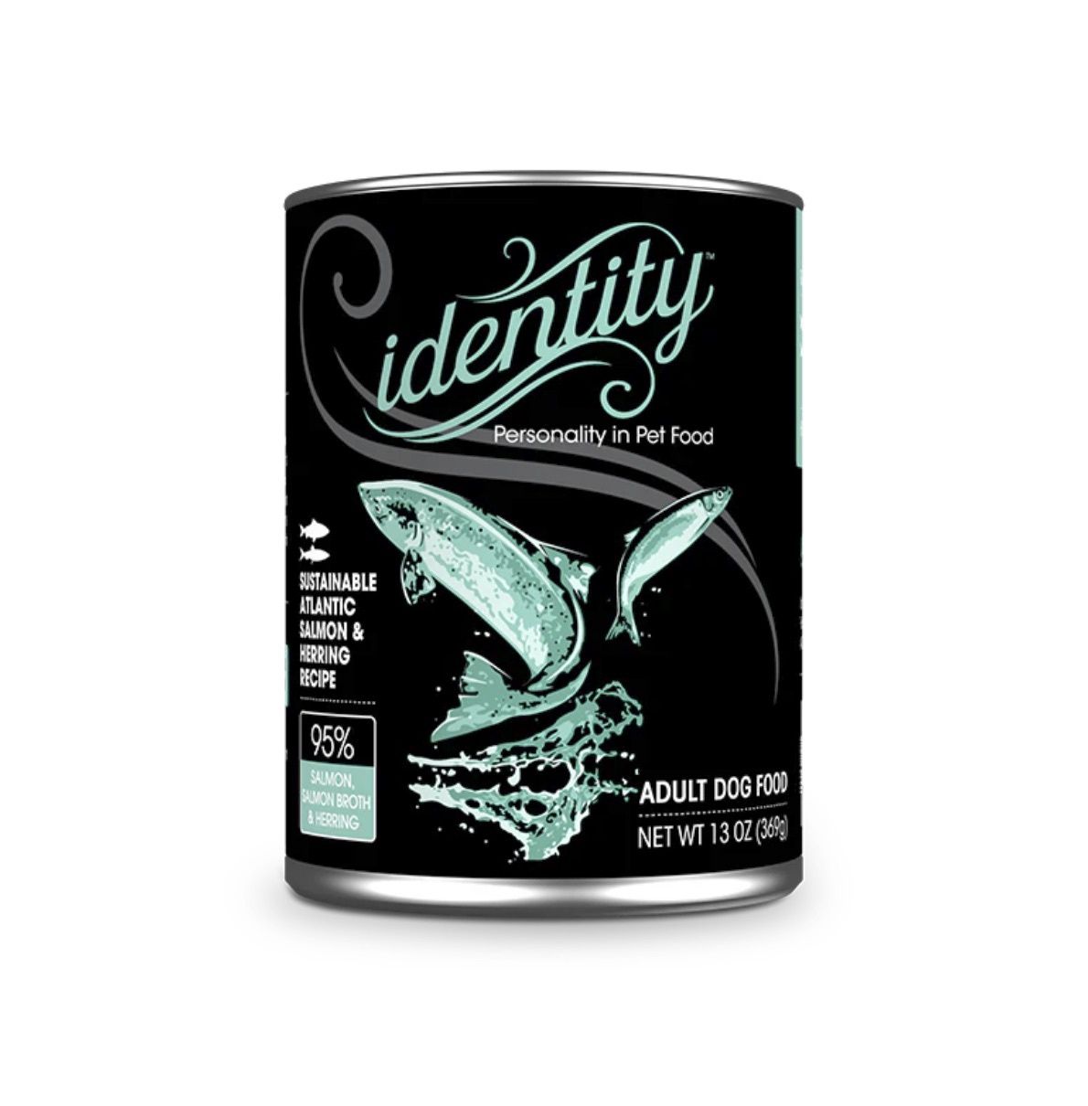 Identity Wet Dog Food - Salmon, Salmon Broth &amp; Herring Pate