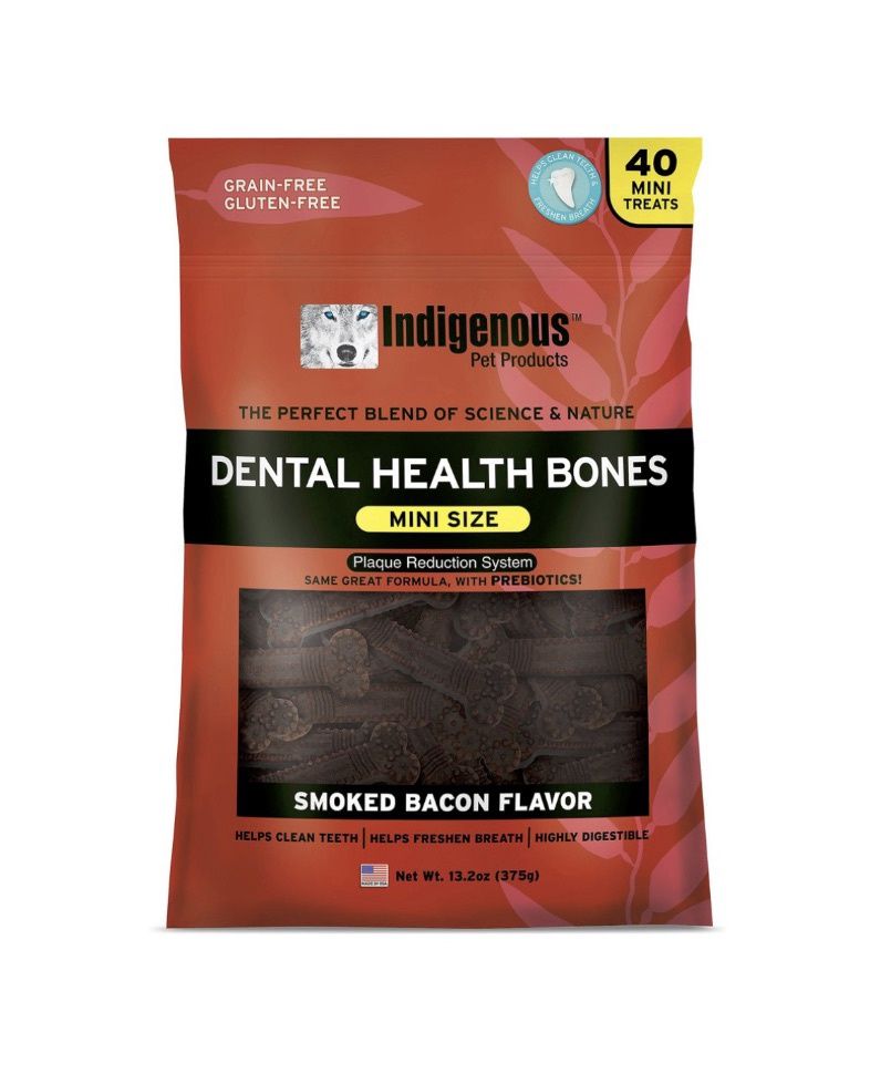 Indigenous Mini Dental Health Bones - Smoked Bacon