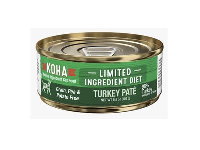 Koha Limited Ingredient Wet Cat Food - Turkey Pate