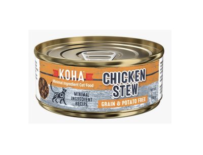 Koha Minimal Ingredient Wet Cat Food - Chicken Stew