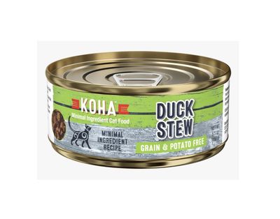 Koha Minimal Ingredient Wet Cat Food - Duck Stew
