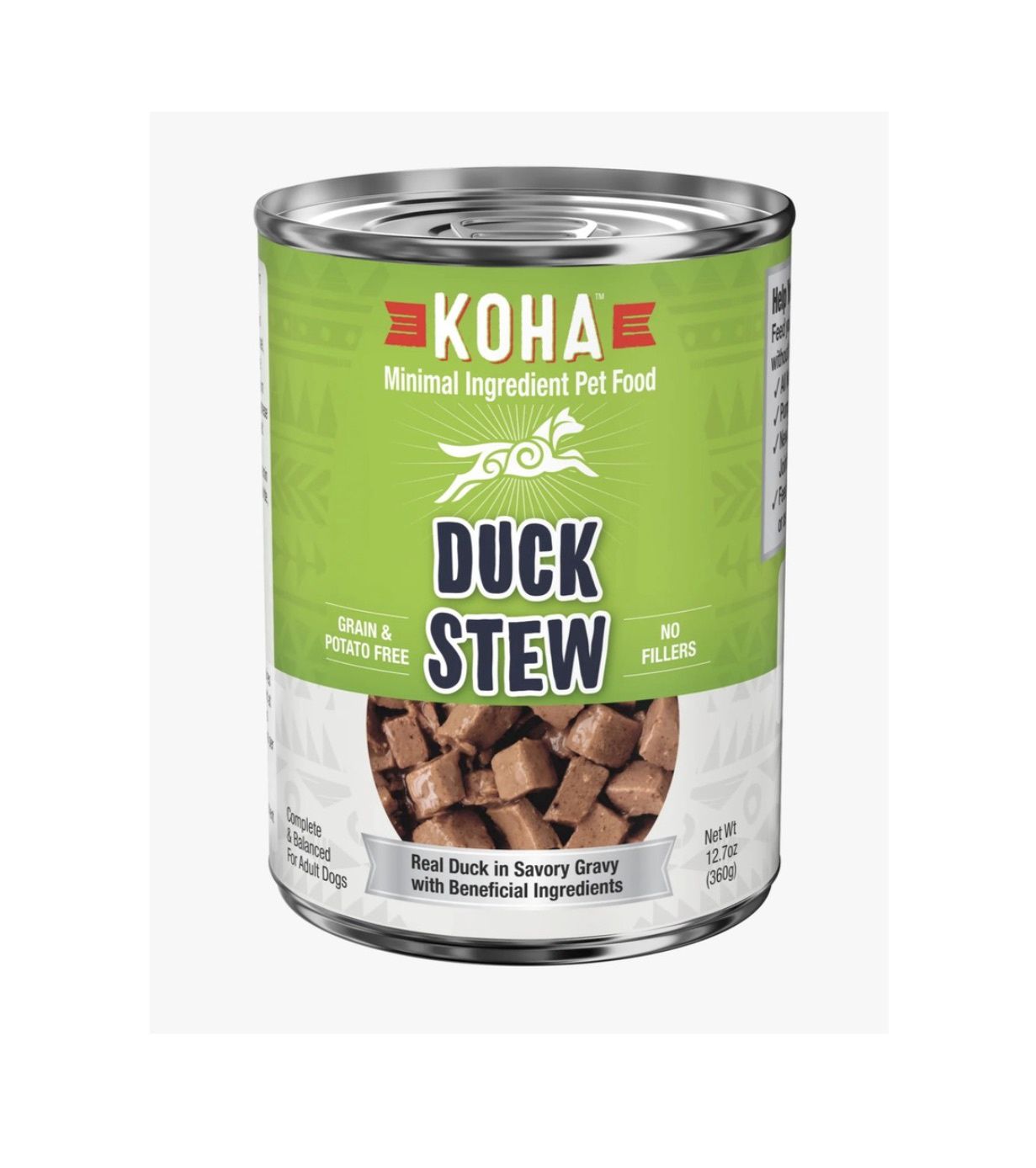 Koha Minimal Ingredient Wet Dog Food - Duck Stew