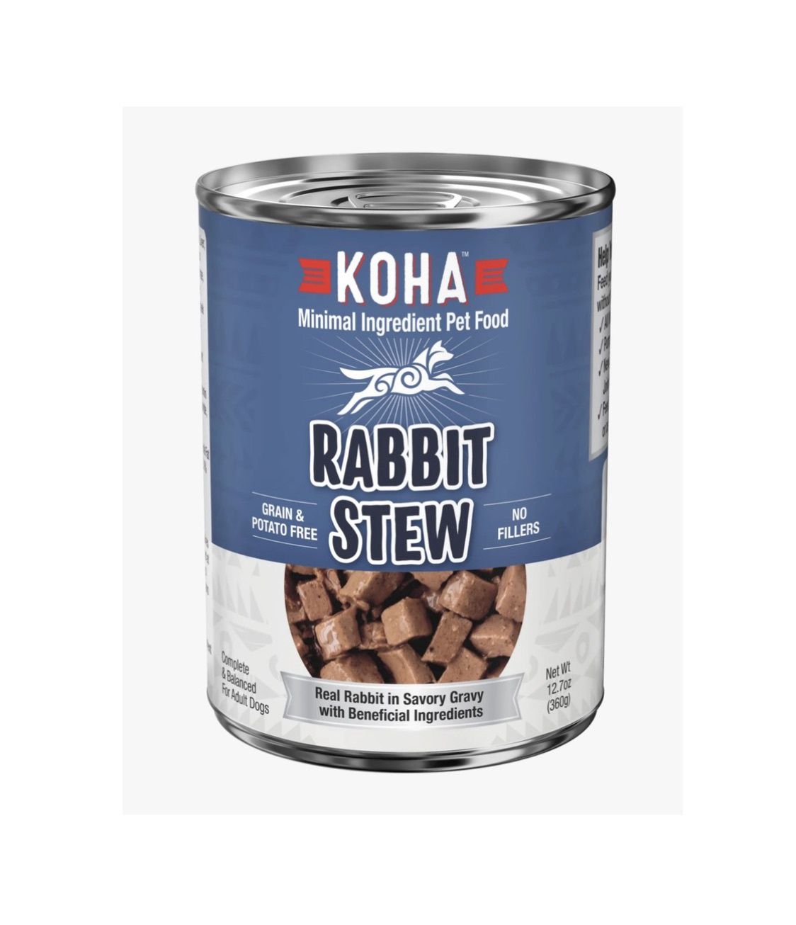 Koha Minimal Ingredient Wet Dog Food - Rabbit Stew