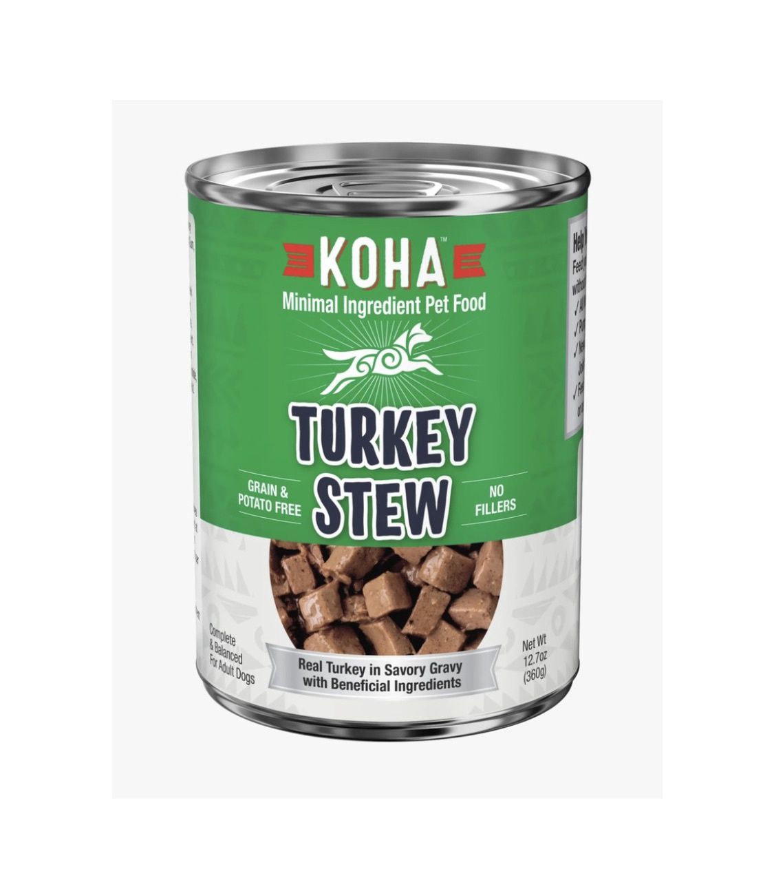 Koha Minimal Ingredient Wet Dog Food - Turkey Stew